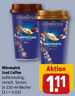 REWE Mövenpick Iced Coffee Angebot