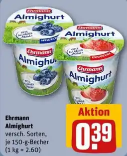 REWE Ehrmann Almighurt Angebot