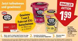 REWE Dr. Oetker High Protein Pudding Schoko Angebot