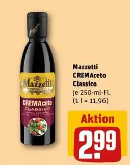 REWE Mazzetti CREMAceto Classico Angebot