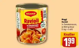 REWE Maggi Ravioli Angebot