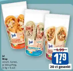 REWE ja! Wrap Angebot