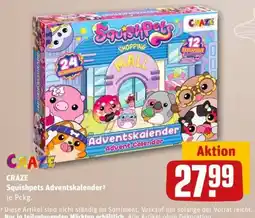 REWE CRAZE Squishpets Adventskalender Angebot