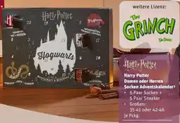 REWE Harry Potter Damen oder Herren Socken Adventskalender Angebot