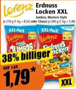 Norma Lorenz Erdnuss Locken XXL Angebot