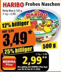 Norma HARIBO Frohes Naschen Angebot