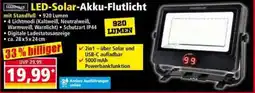 Norma LED-Solar-Akku-Flutlicht MAXIMUS Angebot