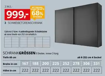 Schwebetürenschrank