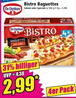 Norma Dr.Oetker Bistro Baguettes Angebot
