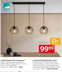 XXXLutz Eglo Hängeleuchte "Almanzora" Angebot