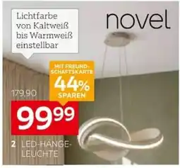 XXXLutz novel LED-HÄNGE-LEUCHTE Angebot