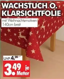 Wreesmann WACHSTUCH O. KLARSICHTFOLIE Angebot