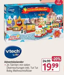 Rossmann Vtech baby Adventskalender Angebot