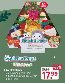 Rossmann Squish a longs by Squishmallows Angebot