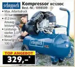 Norma scheppach Kompressor HC120DC Angebot