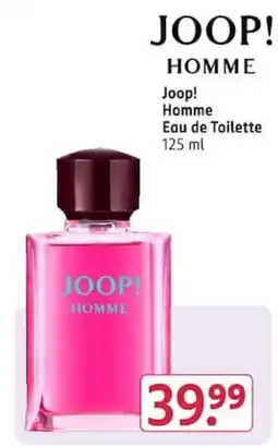 Rossmann Joop! Homme Angebot