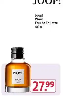 Rossmann Joop! Wow! Eau de Toilette Angebot