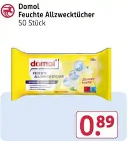 Rossmann Domol Feuchte Allzwecktücher Angebot