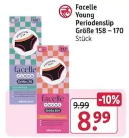 Rossmann Facelle Young Periodenslip Angebot