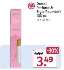 Rossmann Domol Perfume & Style Raumduft Angebot