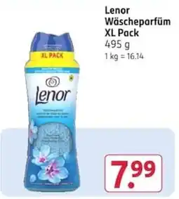 Rossmann Lenor Wäscheparfüm Angebot
