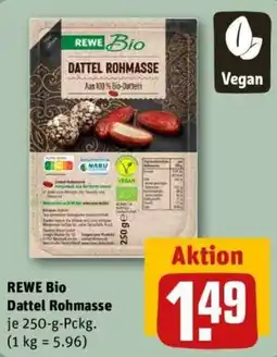 REWE REWE Bio Dattel Rohmasse Angebot