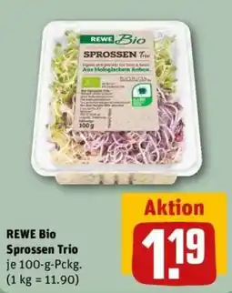REWE REWE Bio Sprossen Trio Angebot