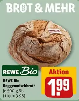 REWE REWE Bio Roggenmischbrot Angebot