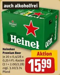 REWE Heineken Premium Beer Angebot