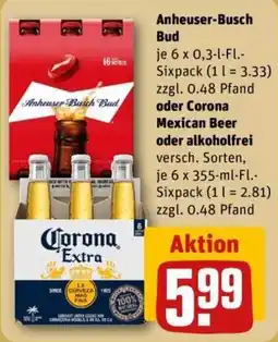 REWE Anheuser-Busch Bud Angebot