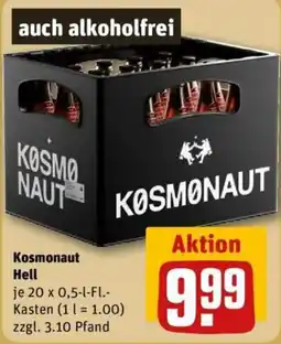 REWE Kosmonaut Hell Angebot