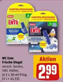 REWE WC Ente Frische-Siegel Angebot