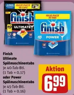REWE Finish SpülmachineTabs Angebot