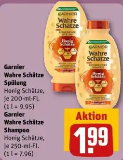 REWE Garnier Wahre Schätze Spülung Honig Schätze Angebot