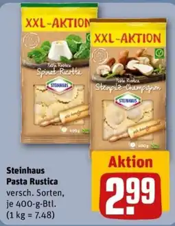 REWE Steinhaus Pasta Rustica Angebot