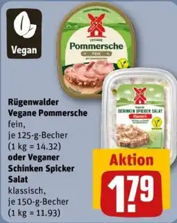 REWE Rügenwalder Vegane Pommersche Angebot