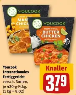 REWE Youcook Internationales Fertiggericht Angebot