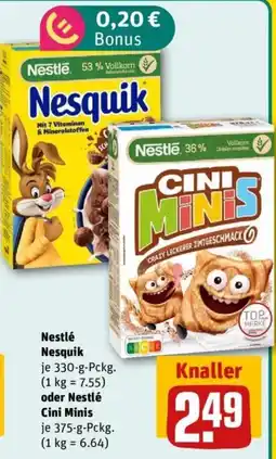 REWE Nestlé Nesquik Angebot