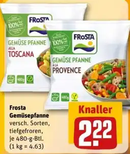 REWE Frosta Gemüsepfanne Angebot