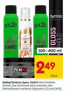 Rusta Styling Pantene, Syoss, Got2b Angebot