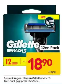 Rusta Rasierklingen, Herren Gillette Angebot