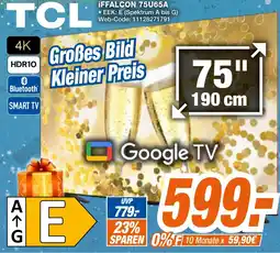 Expert Klein TCL iFFALCON 75U65A Angebot