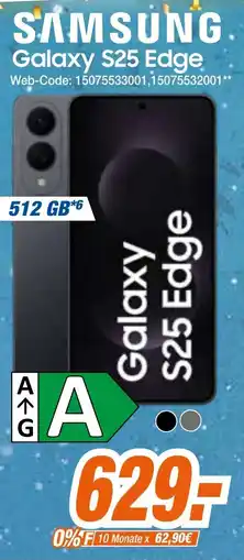 Expert Klein SAMSUNG Galaxy S25 Edge Angebot
