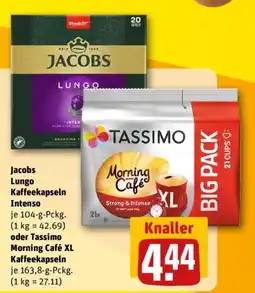 REWE Jacobs Lungo Kaffee Angebot
