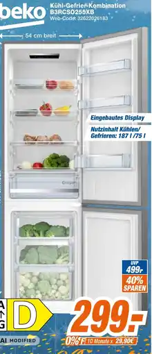 Expert Klein Kühl-Gefrier-Kombination Beko Angebot