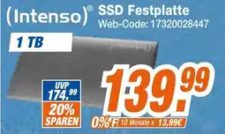 Expert Klein Intenso SSD Festplatte Angebot