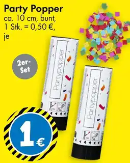 TEDi Party Popper Angebot