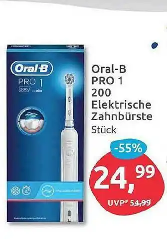 Budni Oral-b Pro 1 200 Elektrische Zahnbürste Angebot