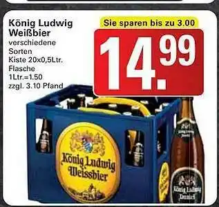 WEZ König Ludwig Weißbier Angebot