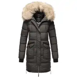 Netto Marken-Discount MARIKOO Damen Winter Parka Steppmantel mit Abnehmbarem Kunstfellkragen Chaskaa Angebot